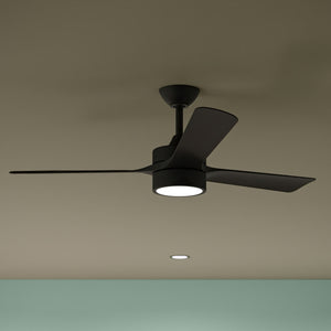 Progress Lighting - P250123-31M-30 - 52" Ceiling Fan - Axion II - Matte Black