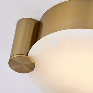 Kalco - 528741WB - LED Flush Mount - Lumba - Winter Brass