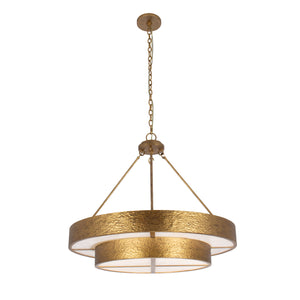 Kalco - 528655RSG - 12 Light Chandelier - Moda - Rustic Gold