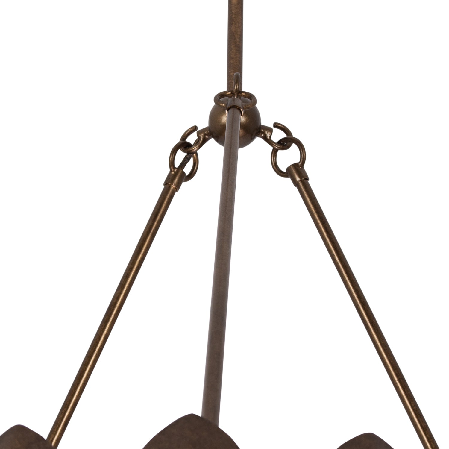 Kalco - 529055PAB - Six Light Chandelier - Vittoria - Pearlized Antique Brass