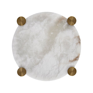 Kalco - 528743WB - LED Flush Mount - Lumba - Winter Brass