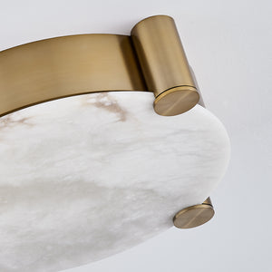 Kalco - 528743WB - LED Flush Mount - Lumba - Winter Brass