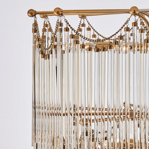 Kalco - 527751VGB - 40 Light Chandelier - Adorn - Vintage Brass