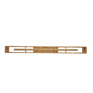 Kalco - 528461RBG - Six Light Linear Pendant - Dos - Rustic Gold and Brushed Gold