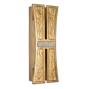Kalco - 528421RBG - LED Wall Sconce - Dos - Rustic Gold and Brushed Gold
