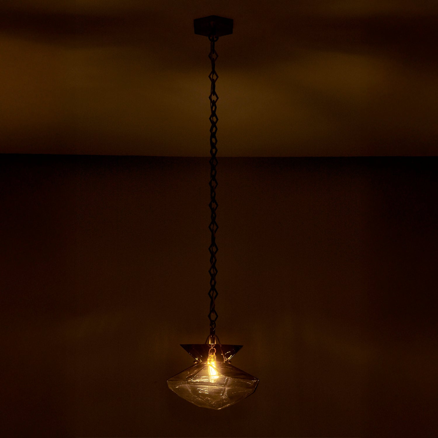 Kalco - 528313WB - One Light Pendant - Bolsa - Winter Brass