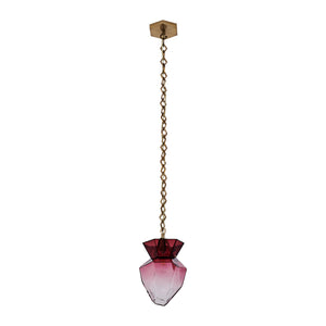 Kalco - 528312WB - One Light Pendant - Bolsa - Winter Brass