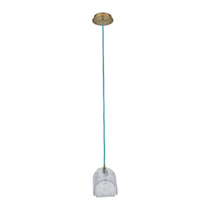 Kalco - 529511WB - One Light Pendant - Pallina - Winter Brass