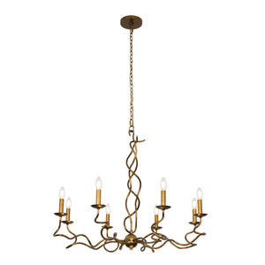 Kalco - 529256ORB - Eight Light Chandelier - Rizo - Oil Rubbed Bronze