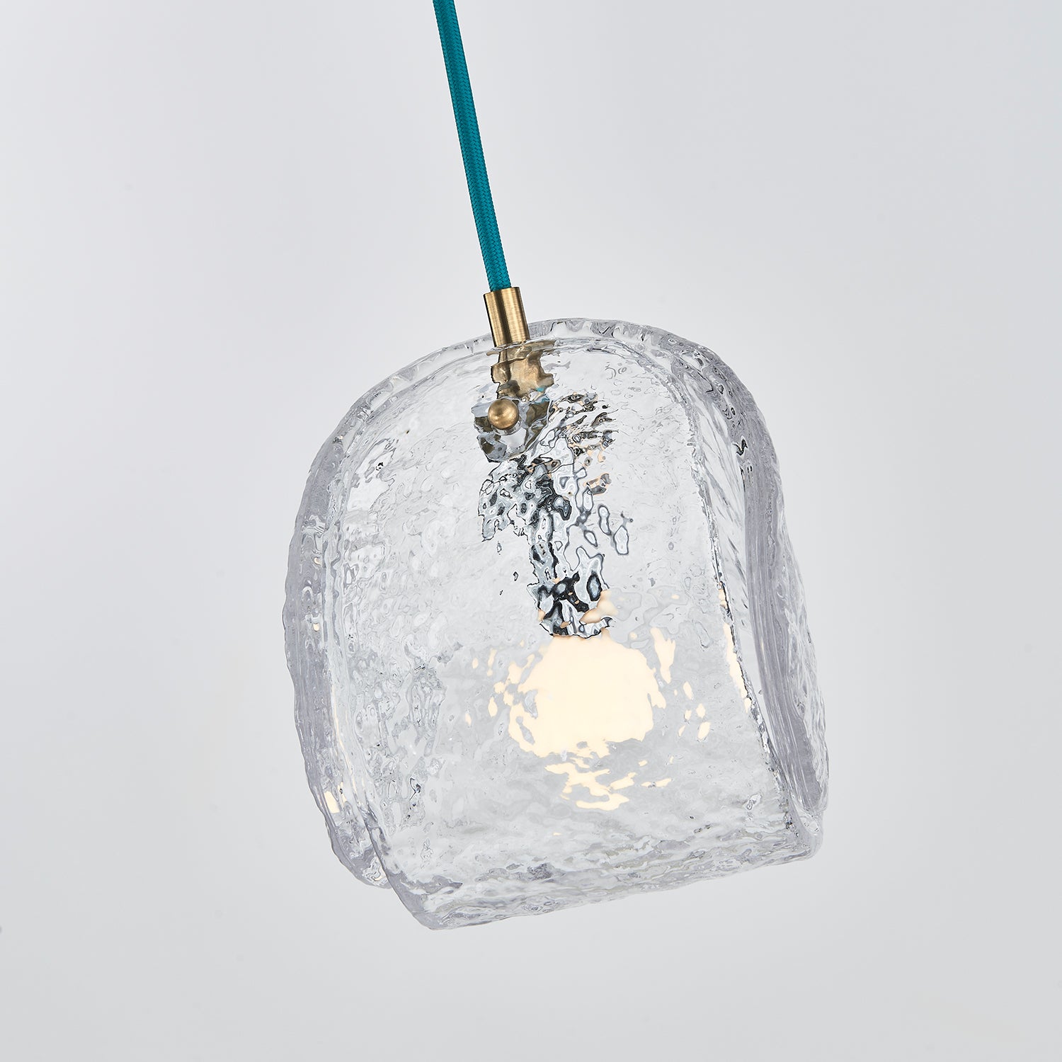 Kalco - 529553WB - Nine Light Chandelier - Pallina - Winter Brass