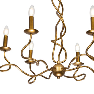 Kalco - 529255ORB - Six Light Chandelier - Rizo - Oil Rubbed Bronze