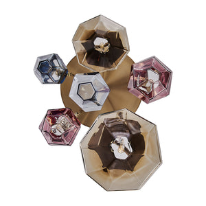 Kalco - 528352WB - Six Light Chandelier - Bolsa - Winter Brass