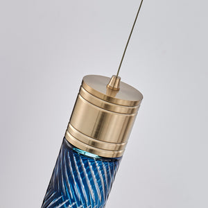 Kalco - 524961WB - LED Linear Pendant - Kiriko - Winter Brass