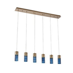Kalco - 524961WB - LED Linear Pendant - Kiriko - Winter Brass