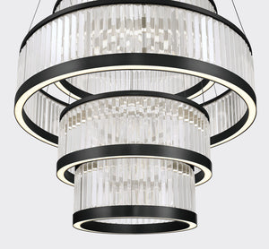 Eurofase - 49350-029 - LED Chandelier - Empra - Matte Black