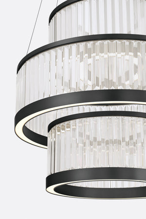 Eurofase - 49351-026 - LED Chandelier - Empra - Matte Black