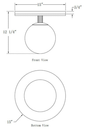 Eurofase - 49915-023 - LED Flush Mount - Carnagie - Matte Black