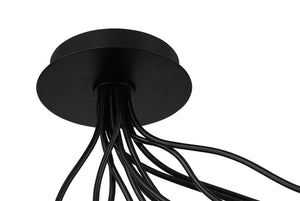 Eurofase - 49950-014 - LED Semi-Flush Mount - Athena - Matte Black