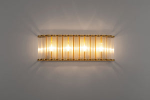 Eurofase - 50042-012 - Four Light Vanity - Glasbury - Gold