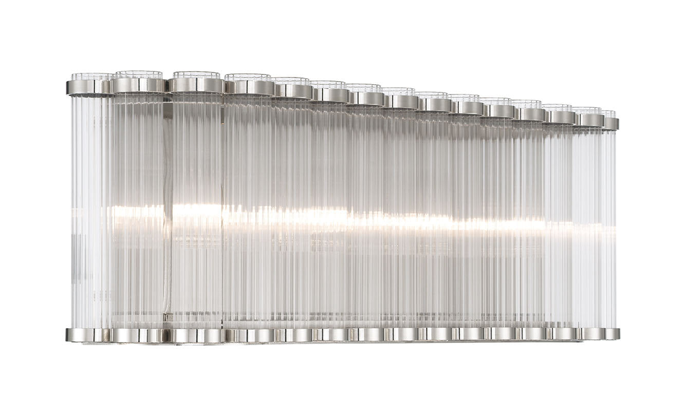 Eurofase - 50042-029 - Four Light Vanity - Glasbury - Polished Nickel