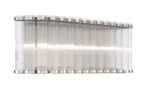 Eurofase - 50042-029 - Four Light Vanity - Glasbury - Polished Nickel