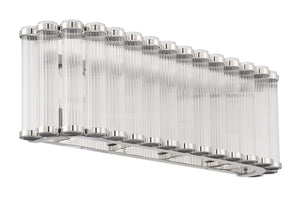 Eurofase - 50042-029 - Four Light Vanity - Glasbury - Polished Nickel