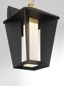 Eurofase - 50047-017 - LED Outdoor Wall Sconce - Andson - Brass-Sand Black Mix