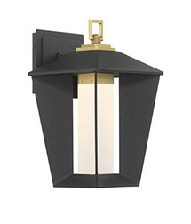 Eurofase - 50047-017 - LED Outdoor Wall Sconce - Andson - Brass-Sand Black Mix