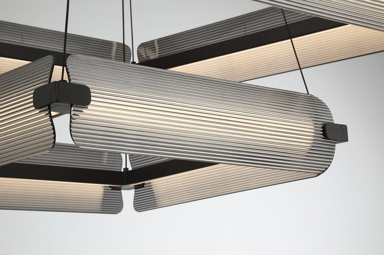 Eurofase - 50054-015 - LED Chandelier - Neoness - Matte Black
