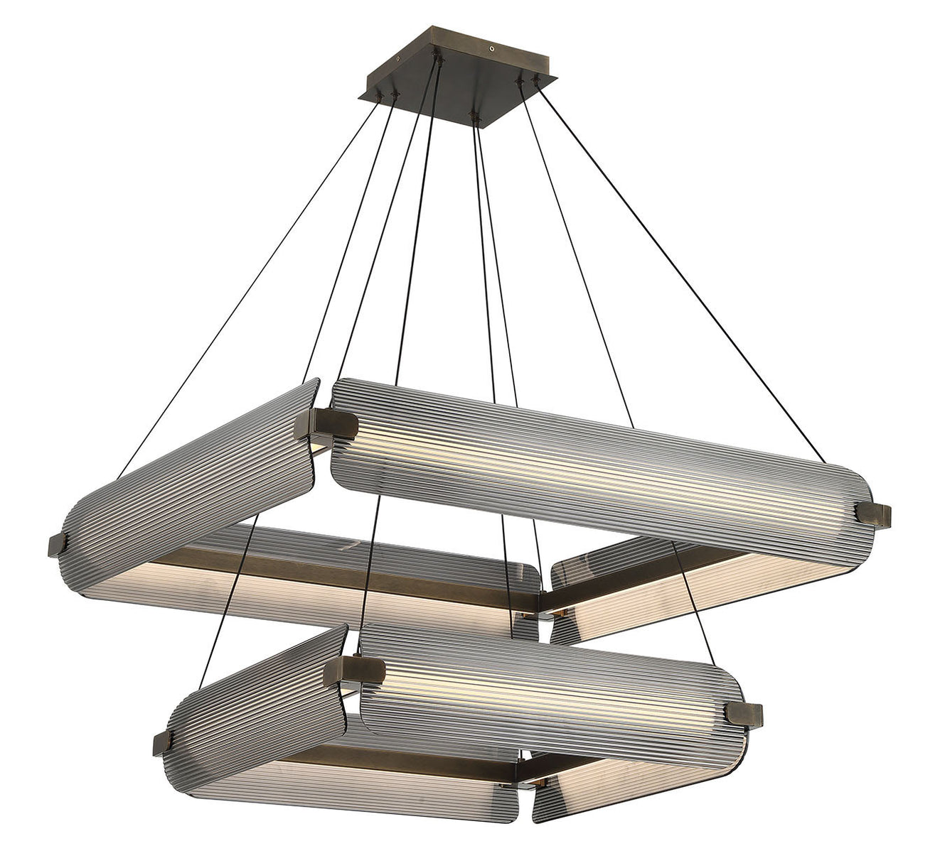 Eurofase - 50055-012 - LED Chandelier - Neoness - Weathered Brass