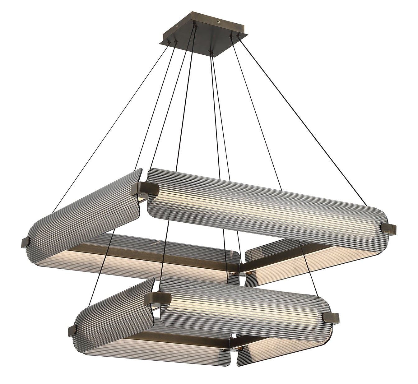 Eurofase - 50055-012 - LED Chandelier - Neoness - Weathered Brass