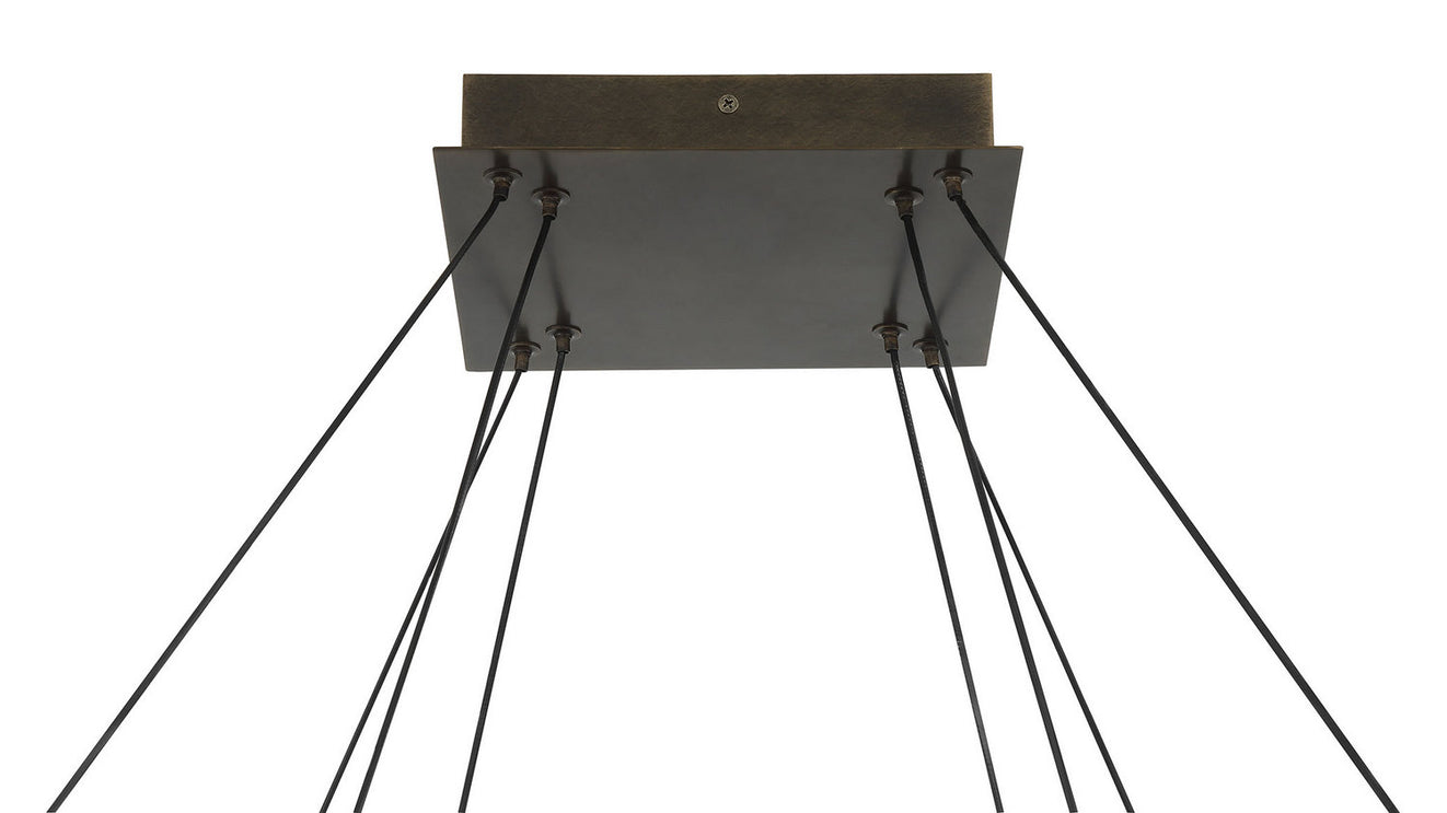 Eurofase - 50055-012 - LED Chandelier - Neoness - Weathered Brass