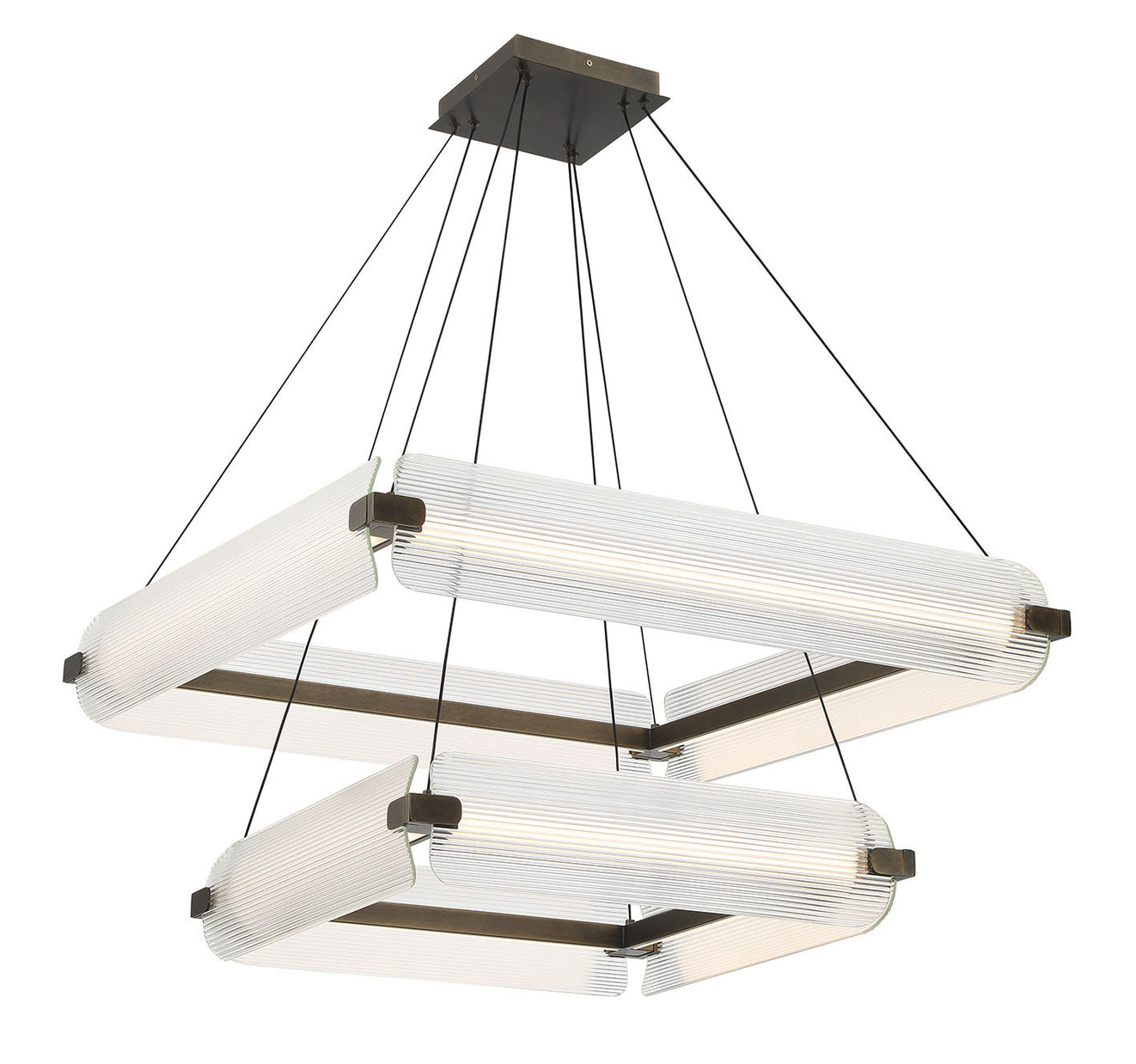 Eurofase - 50055-029 - LED Chandelier - Neoness - Weathered Brass