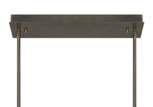 Eurofase - 50057-016 - LED Linear Chandelier - Neoness - Weathered Brass