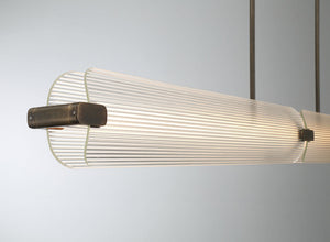 Eurofase - 50057-023 - LED Linear Chandelier - Neoness - Weathered Brass