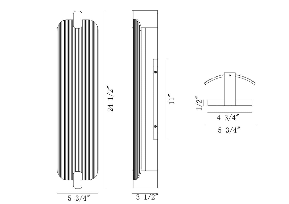 Eurofase - 50062-010 - LED Outdoor Wall Sconce - Neoness - Matte Black