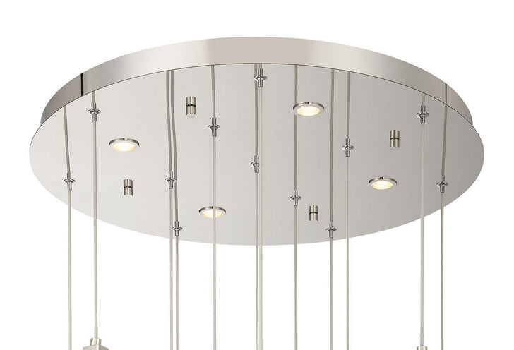 Eurofase - 50102-013 - LED Chandelier - Jateo - Polished Nickel