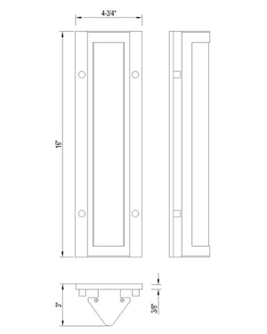 Eurofase - 50108-015 - LED Outdoor Wall Sconce - Hy50 - Sand Black