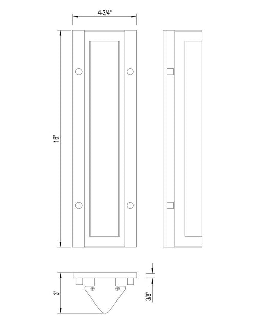 Eurofase - 50108-015 - LED Outdoor Wall Sconce - Hy50 - Sand Black