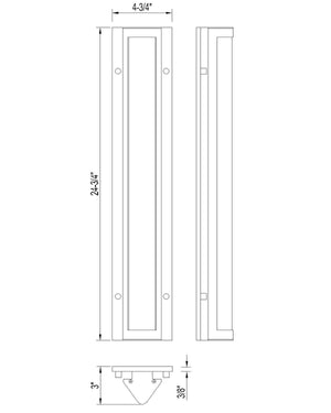 Eurofase - 50109-012 - LED Outdoor Wall Sconce - Hy50 - Sand Black
