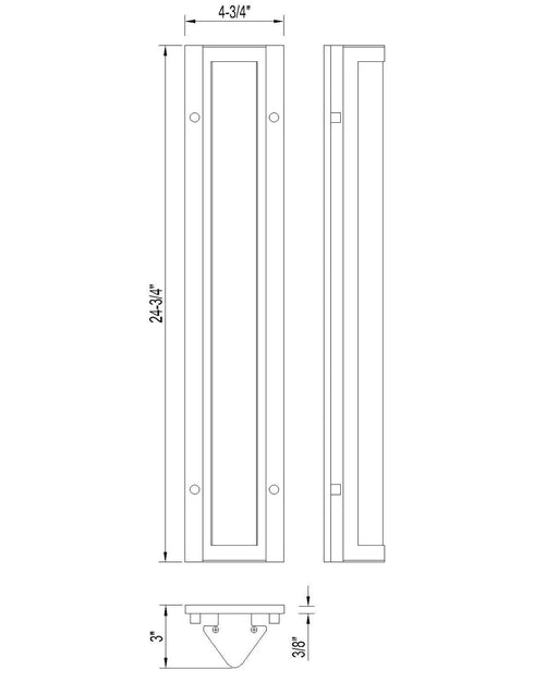 Eurofase - 50109-012 - LED Outdoor Wall Sconce - Hy50 - Sand Black