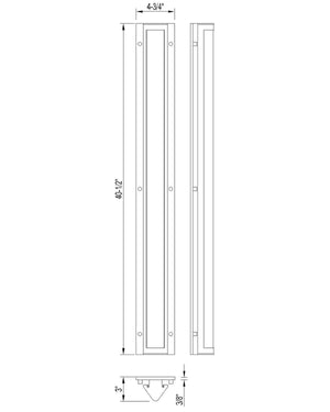 Eurofase - 50110-018 - LED Outdoor Wall Sconce - Hy50 - Sand Black
