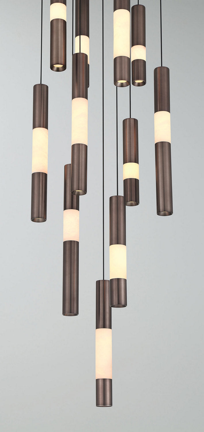 Eurofase - 50119-028 - LED Chandelier - Ronda - Harlow Bronze