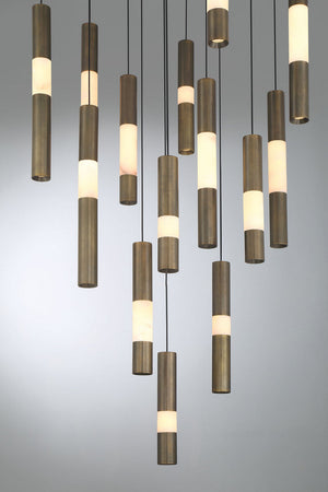 Eurofase - 50120-017 - LED Chandelier - Ronda - Weathered Brass
