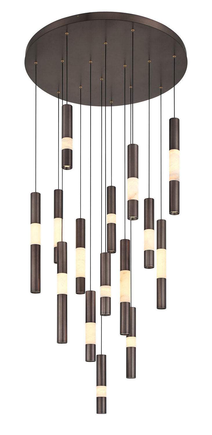 Eurofase - 50120-024 - LED Chandelier - Ronda - Harlow Bronze