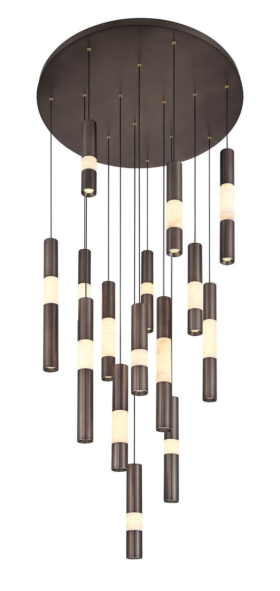 Eurofase - 50120-024 - LED Chandelier - Ronda - Harlow Bronze