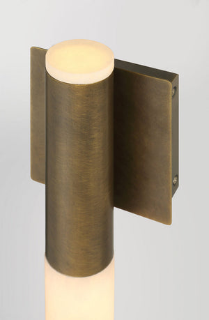 Eurofase - 50124-022 - LED Outdoor Wall Sconce - Ronda - Weathered Brass