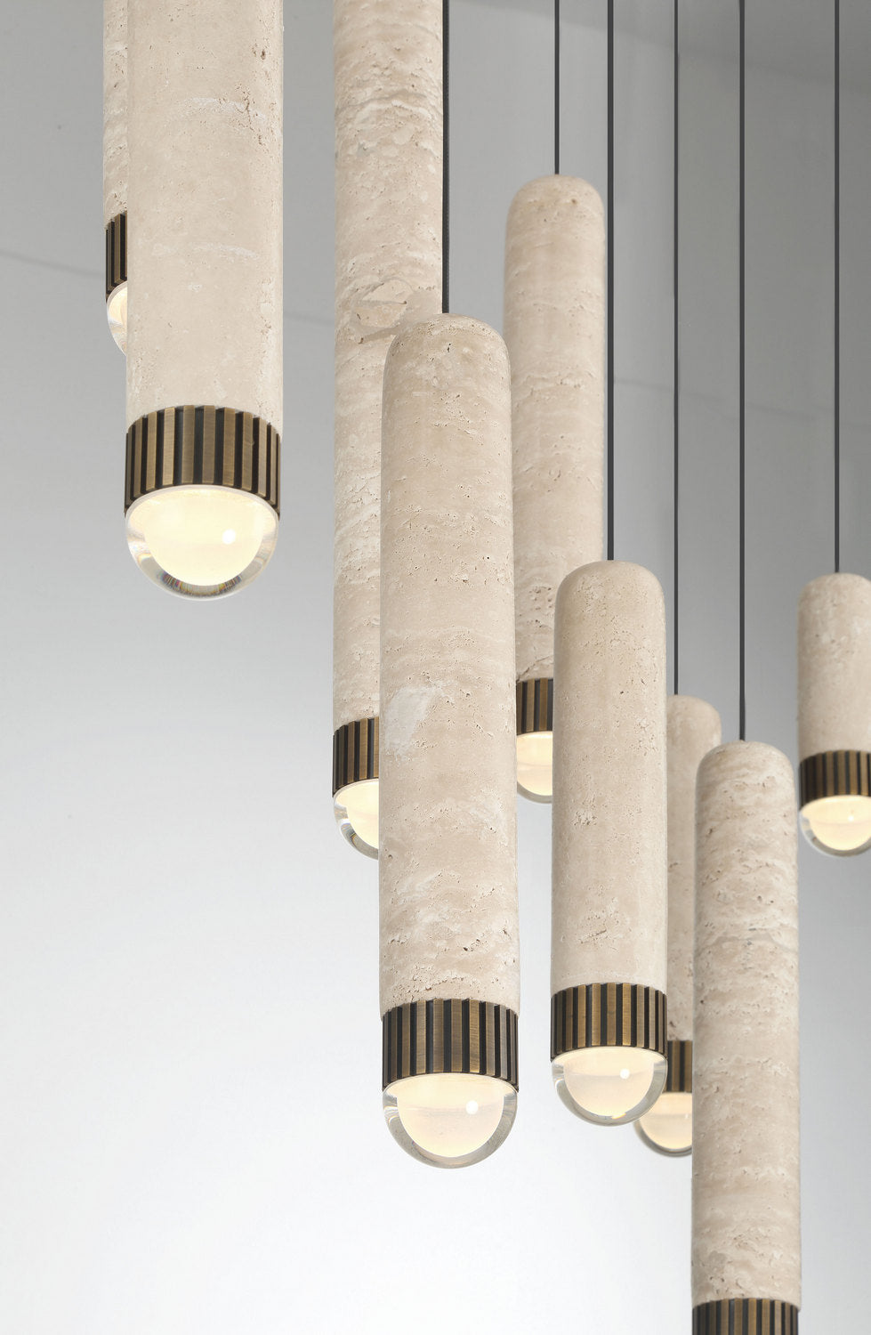 Eurofase - 50129-027 - LED Linear Chandelier - Cambre - Antique Brass
