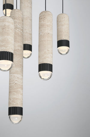 Eurofase - 50131-013 - LED Chandelier - Cambre - Matte Black
