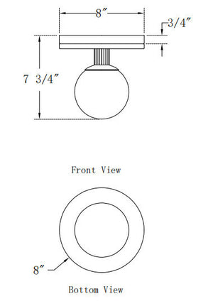 Eurofase - 50187-010 - LED Flush Mount - Carnagie - Antique Brass